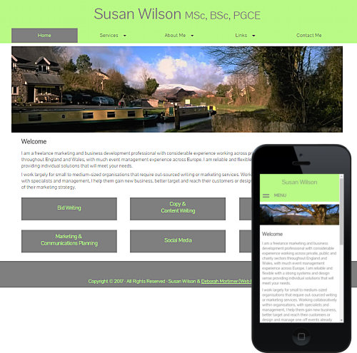 Susan Wilson, Writing Services
